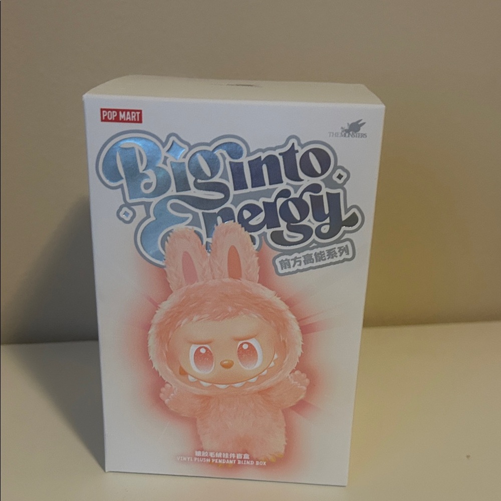New - unopened Pop Mart Blind Box Big Into Energy Labubu